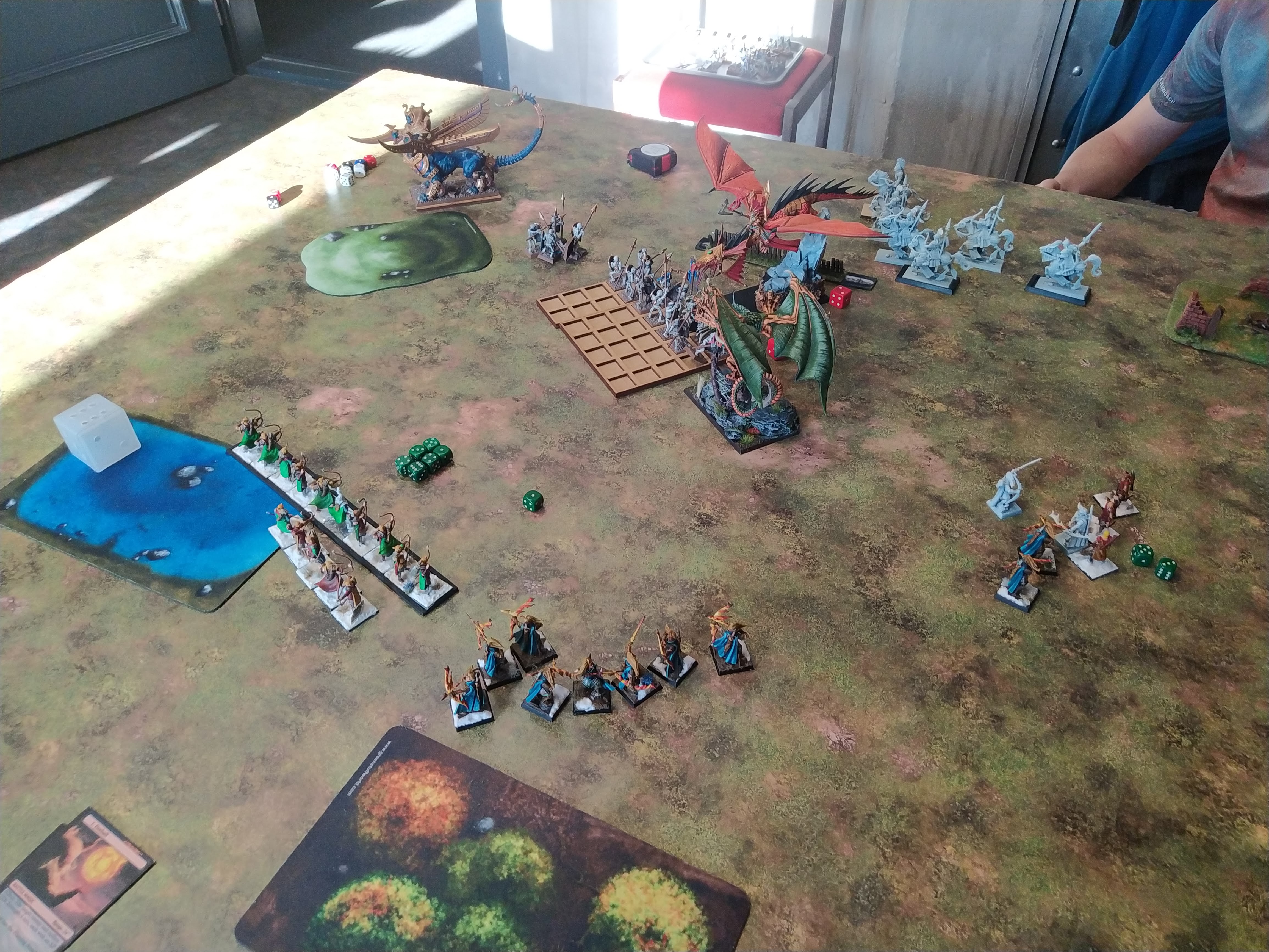 Round 5: High Elf Realms vs Tomb Kings of Khemri (Warhammer: The Old World) — High Elf Realms - Tomb Kings of Khemri