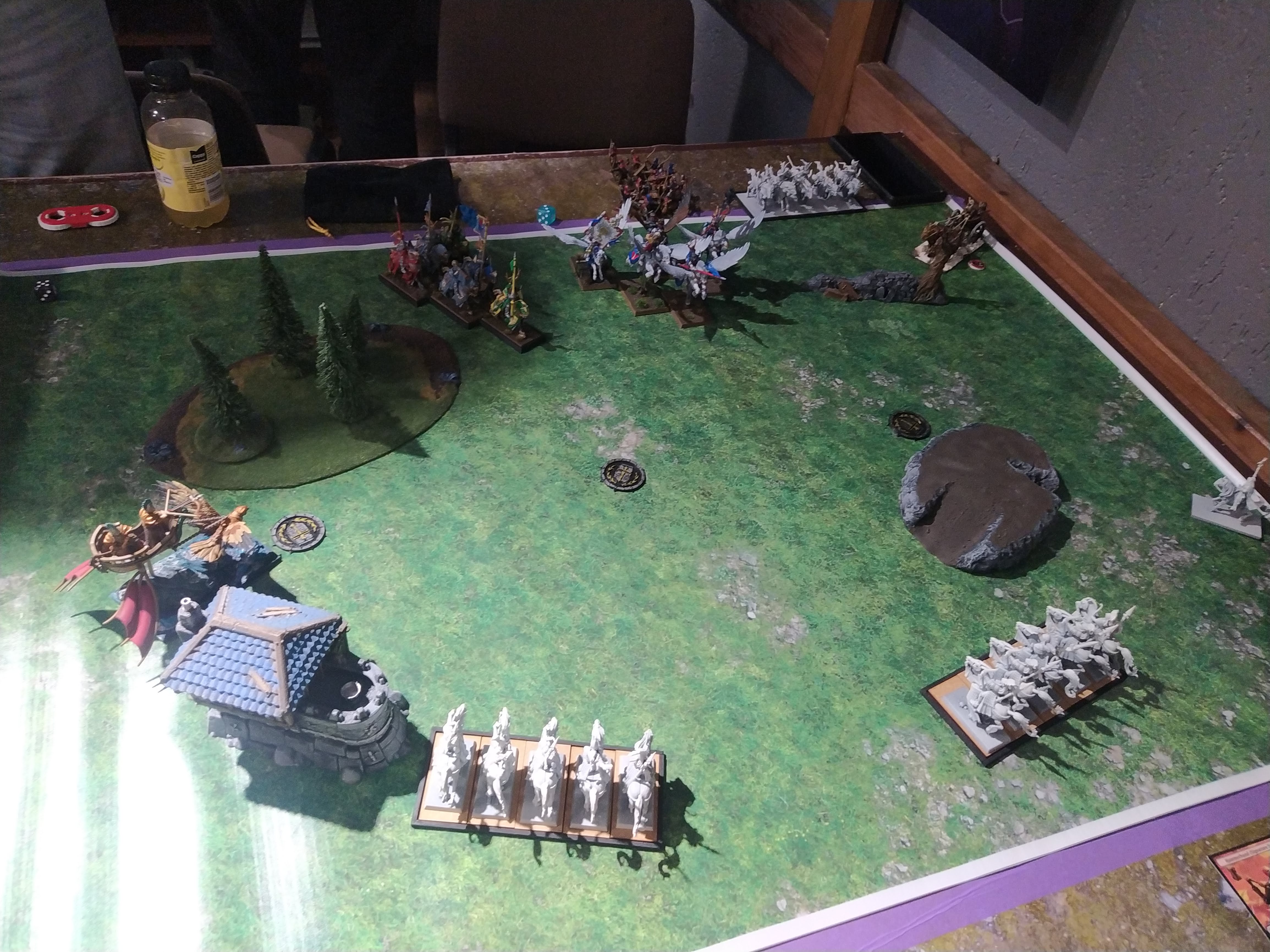 Battle report: High Elf Realms vs Kingdom of Bretonnia (Warhammer: The Old World) — High Elf Realms - Kingdom of Bretonnia