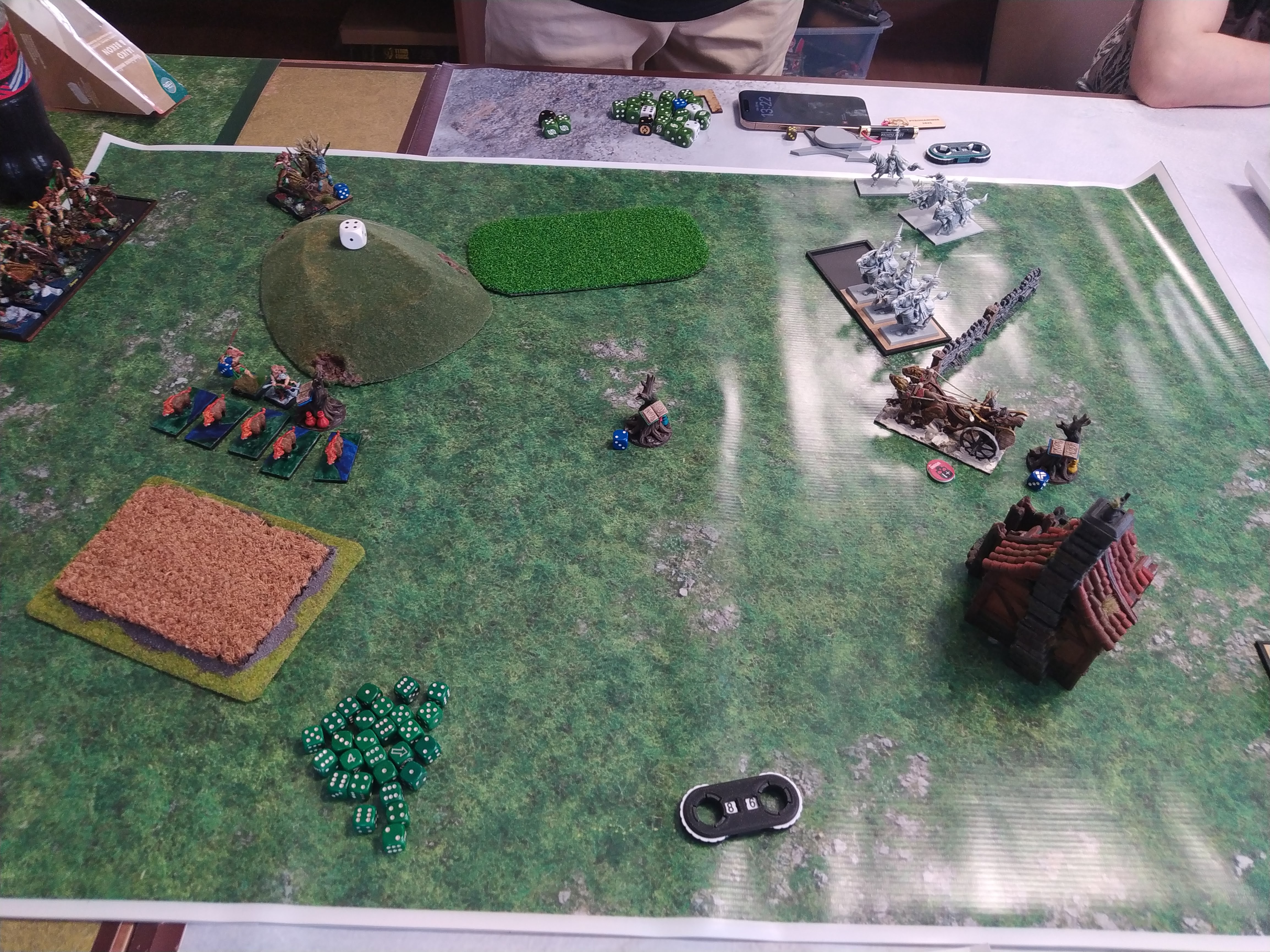 Battle report: High Elf Realms vs Wood Elf Realms (Warhammer: The Old World) — High Elf Realms - Wood Elf Realms