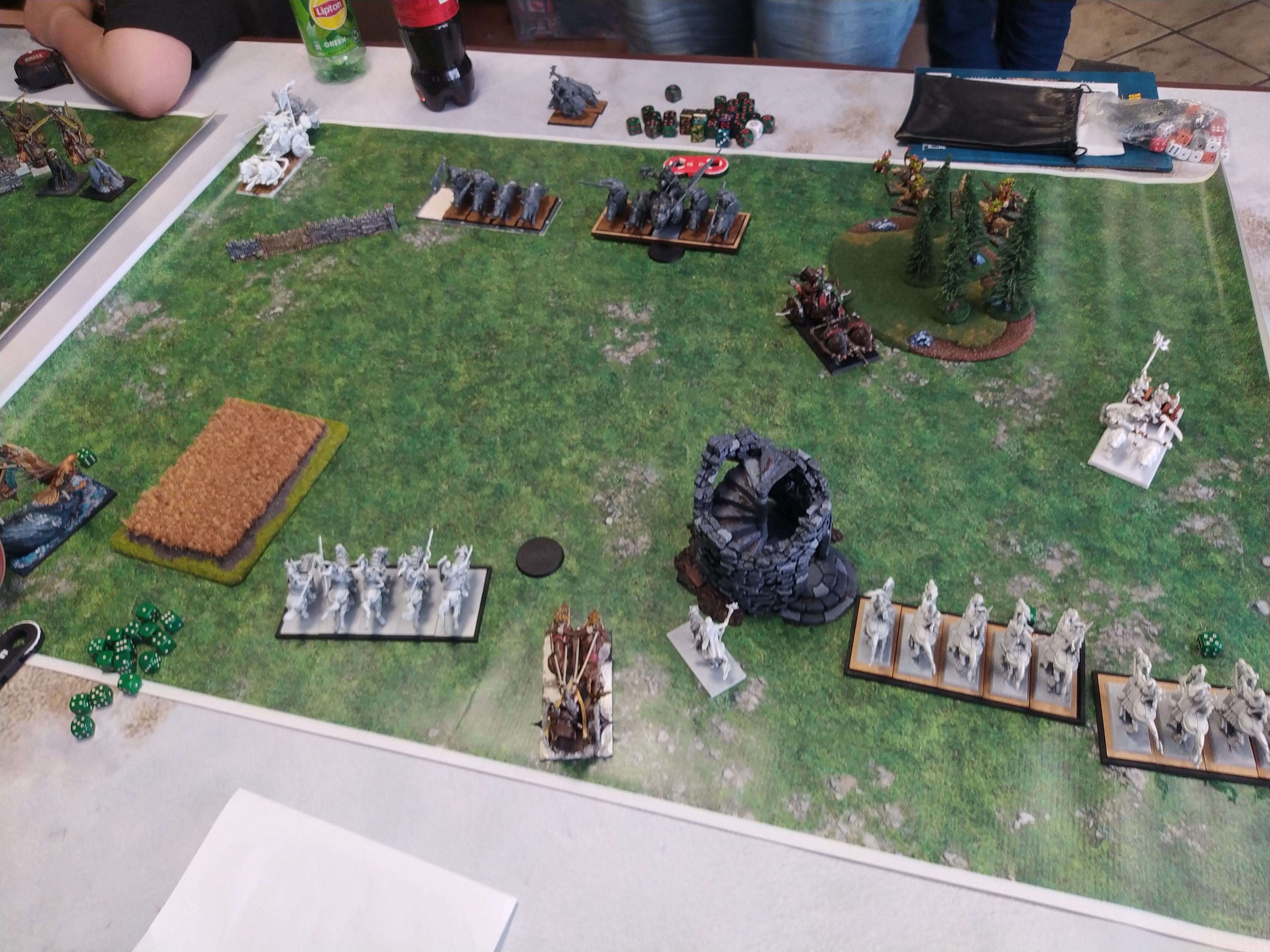 Battle report: High Elf Realms vs Orc and Goblin Tribes (Warhammer: The Old World) — High Elf Realms - Orc and Goblin Tribes