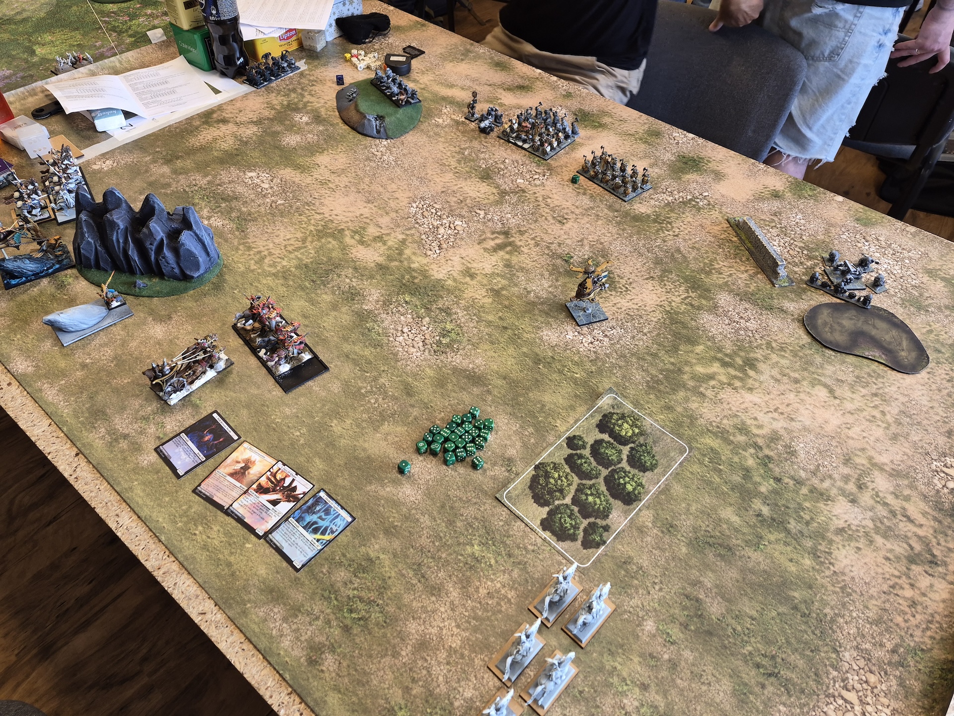 Round 1: High Elf Realms vs Dwarfen Mountain Holds (Warhammer: The Old World) — High Elf Realms - Dwarfen Mountain Holds