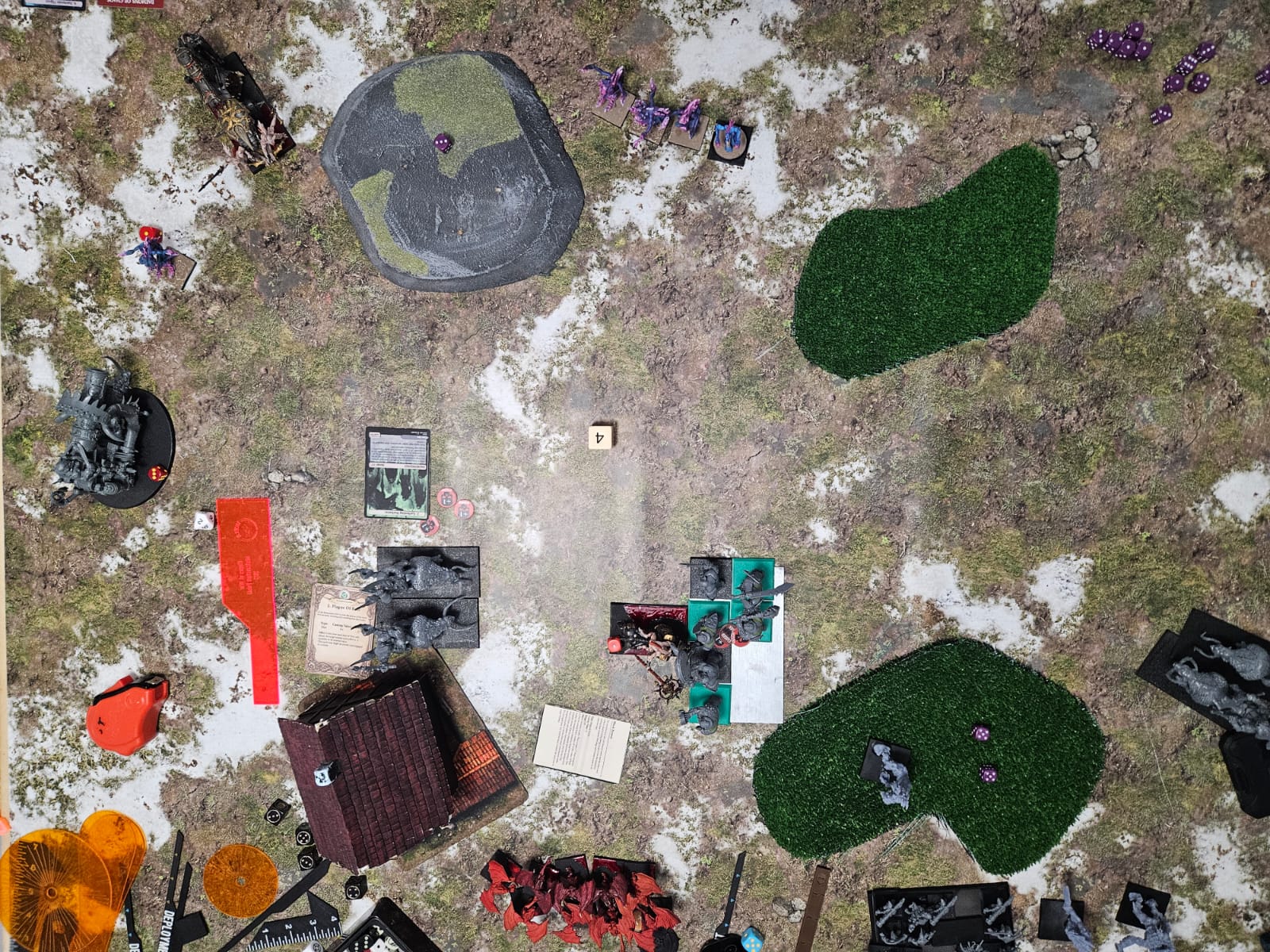 Round 4: Daemons of Chaos vs Ogre Kingdoms (Warhammer: The Old World) — Starcie Anabolików z otchłani ze Spaślakami