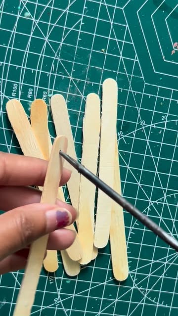 Instagram Reel by @priyanka.artcraft, published May 26, 2026. Ice cream stick craft ?? #reels #priyankaartandcraft