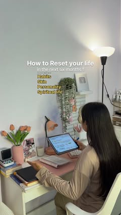 Instagram Reel by @little_sane_s, published Mar 11, 2026. Last 9 month to go for 2026 choice is yours !?? . . . . . . . . Resart, study , health , skin , perso…