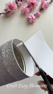 Instagram Reel by @crafteasymoments, published May 25, 2026. DIY Elegant home decor #diy #craft #homedecor #handmade #easy