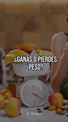 Instagram Reel by @dr.bengoa, published May 25, 2026. No todo lo que parece “fit” ayuda a perder peso… y no todo lo que tiene calorías es el enemigo. ? La clav…