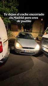 Instagram Reel by @rikomedy, published Jun 5, 2026. Conducción modo pueblo activada #aparcamiento #madrid #pueblo #rikomedy #humorespañol