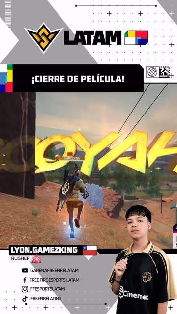 Instagram Reel by @ffesportslatam, published May 2, 2026. DE LOS MEJORES CIERRES DE ZONA ? @lyonlatamff vuelve a conquistar KALAHARI, y @gamezk1ng nos regala u…