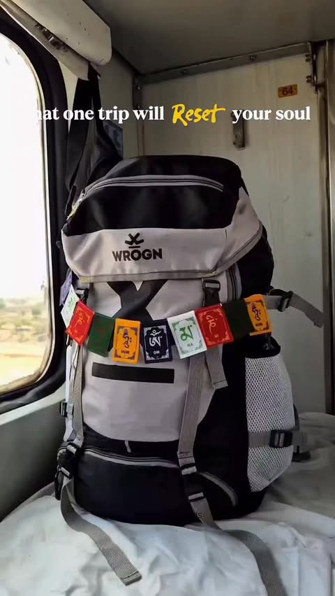 Instagram Reel by @jeet1011_, published May 27, 2026. One must travel to Learn ⛰️ . . . . #uttarakhand #trip #packing #travel #instagood . . (Backpacking, back…