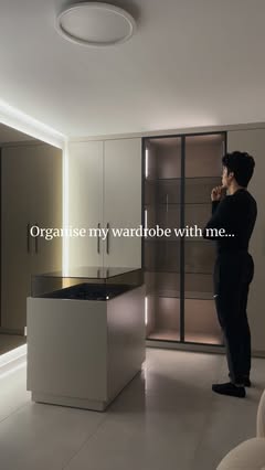 Instagram Reel by @mertsatelier, published May 20, 2026. Organising my wardrobe… ASMR✨