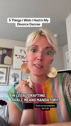 Instagram Reel by @may.divorce.be.with.you, published May 9, 2026. Check out my templates if you need some ideas. I’m not a lawyer, this is not legal advice. J…