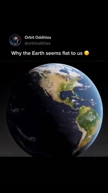 Instagram Reel by @orbitoddities, published May 17, 2026. Follow @orbitoddities for daily space facts ? It is completely natural to look out at the horizon and…