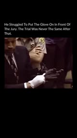 Instagram Reel by @realhistoryclub, published May 29, 2026. The moment he tried on the glove, the entire trial shifted. 1995. Los Angeles. The O.J. Simpson mur…