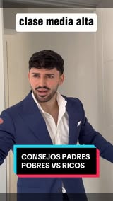 Instagram Reel by @soysocialmario, published May 27, 2026. Consejos sobre dinero de padres pobres vs ricos • • • • créditos: the_content_machine