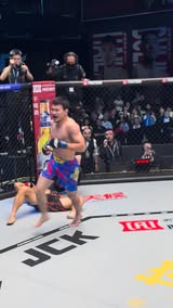 Instagram Reel by @jck_mma, published Jun 6, 2026. @team_oskonbaev delivers on his pre-fight promise, finishing the fight with a powerful uppercut. ??
