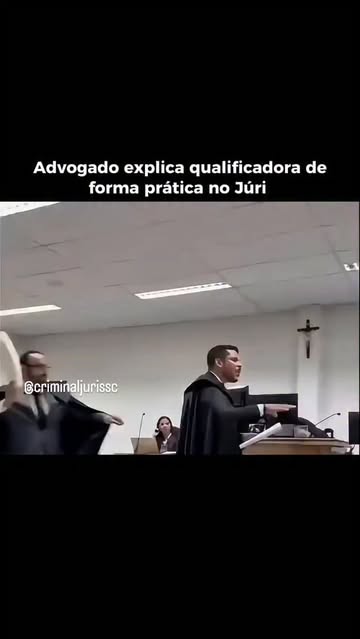 Instagram Reel by @criminaljurissc, published May 30, 2026. Às vezes, uma imagem vale mais do que uma hora de explicação jurídica. A cena do vídeo pode parecer…