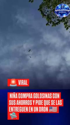 Instagram Reel by @informacionendirecto, published May 25, 2026. ​? VIRAL: NIÑA COMPRA GOLOSINAS CON SUS AHORROS Y PIDE QUE SE LAS ENTREGUEN EN UN DRON ??? ​¡E…