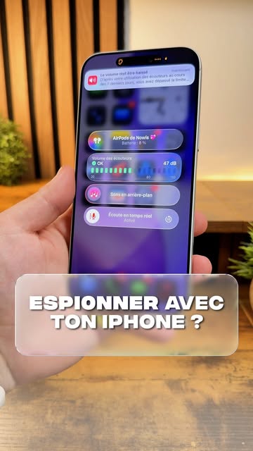 Instagram Reel by @nowistech_, published Jun 4, 2026. Est-ce que tu savais qu’il était possible d’écouter une conversation secrètement avec ton iPhone ? Voici…