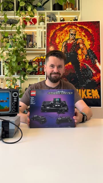 Instagram Reel by @firanbricks, published May 27, 2026. LEGO SEGA Mega Drive! Set was provided by LEGO for the review | Sponsored LEGO set #40926 SEGA Mega Dri…
