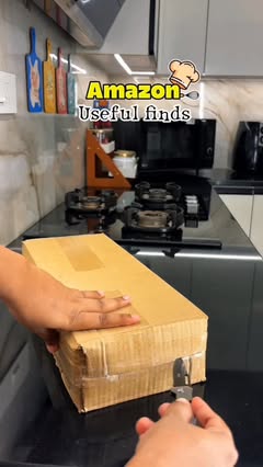 Instagram Reel by @letsdsomething_, published May 16, 2026. Comment for link ❤️Il Amazon finds || Kitchen finds ✨ . . . #unboxing #amazon #products #pinterest…
