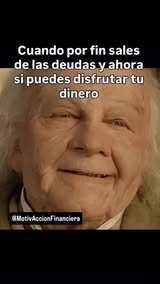Instagram Reel by @motivaccionfinanciera2, published May 29, 2026. Te imaginas ese momento? ? Por fin sales de las deudas, respiras tranquilo y puedes disfruta…