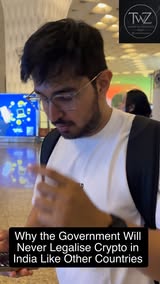 Instagram Reel by @tradewithzubarekhan, published May 2, 2026. Now you know why the Indian government can never fully legalize crypto? Disclaimer: This video i…