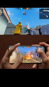 Instagram Reel by @kmr.handcam, published Apr 22, 2026. HANDCAM ⚡ REDMI NOTE 10S ? 3 FINGER GAMEPLAY ? #freefire #handcam #gameplay #reels