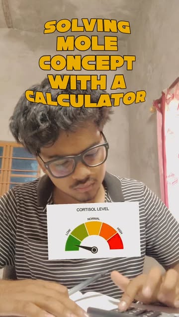 Instagram Reel by @physics_guy__, published May 17, 2026. Mastering Mole Concept without a calculator ?⚡ Fast calculation tricks for Chemistry students prepari…