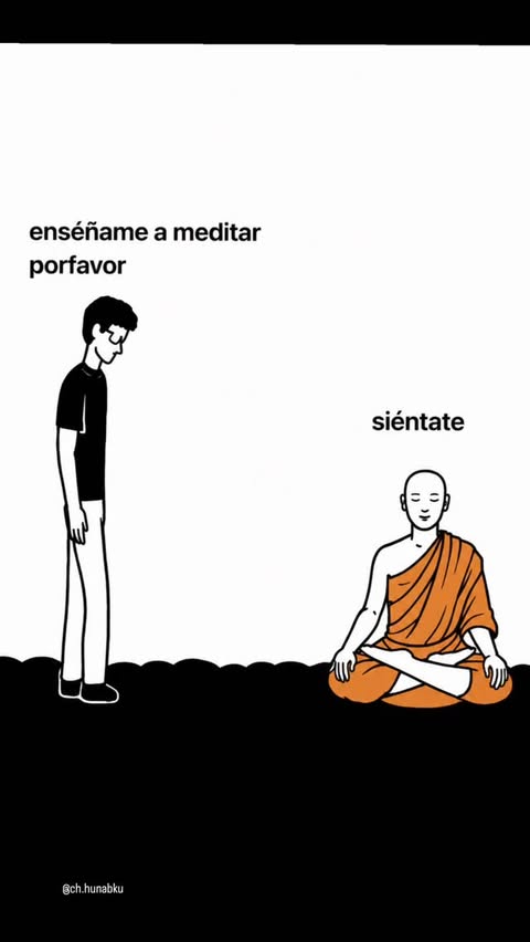 Instagram Reel by @ch.hunabku, published May 20, 2026. La meditación es una herramienta que te ayuda a volver al presente además de desarrollar tu tercer ojo y…