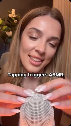 Instagram Reel by @tingle_sofi_asmr, published May 25, 2026. Which tapping trigger is your favourite? #asmr #tapping #relax #asmrtriggers #uk