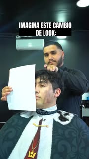 Instagram Reel by @barberiahernandez.cl, published May 14, 2026. ¿Te miras al espejo y sientes que tu corte ya no dice quién eres hoy? ? A veces, tapar lo viej…