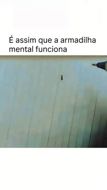 Instagram Reel by @lnstagramfatos, published Apr 5, 2026. Este vídeo de 15 segundos intitulado “É assim que a armadilha mental funciona ?” chama a atenção rapi…