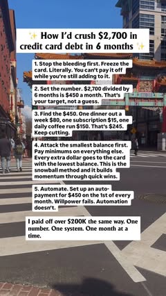 Instagram Reel by @timelessfinancesolutions, published May 3, 2026. Debt payoff starts with a plan, not a wish. Comment PURPOSE if you want my free Spending Wi…