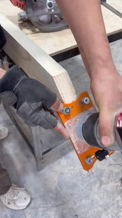 Instagram Reel by @musthavetoolsstore, published May 31, 2026. Level up your woodworking joints! ?✨ Looking for that clean, professional look on your furniture…