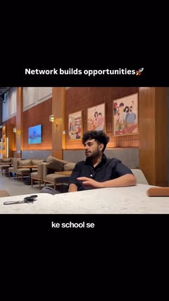 Instagram Reel by @nikit.nb, published May 20, 2026. Networking with right people builds a lot of opportunities in life. [business, ceo, founder, fyp]
