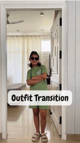Instagram Reel by @editwithmom, published Apr 22, 2026. How to create Outfit Transition? ?