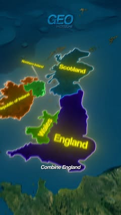 Instagram Reel by @geofactzone, published Apr 25, 2026. England, UK & Great Britain Explained ?? . . Confused between England, UK, and Great Britain? This simp…