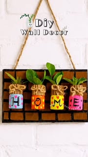 Instagram Reel by @nena_crafty_chaos25, published May 24, 2026. Amazing wall decor ideas ???✨ Diy homedecor ideas, Home decor, aesthetic homedecor, room decor…