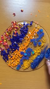 Instagram Reel by @home.made494, published May 24, 2026. Mixing Slime + Clay + Lip Balm + Glitter | Satisfying ASMR #Slime #fyp #viral #trend #asmr