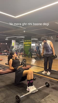 Instagram Reel by @_ikashiiishhh, published May 30, 2026. Gym bro nahi, gym villain hai ye ?‍? gym friends comedy, funny gym reel, gym partner chaos, friendshi…