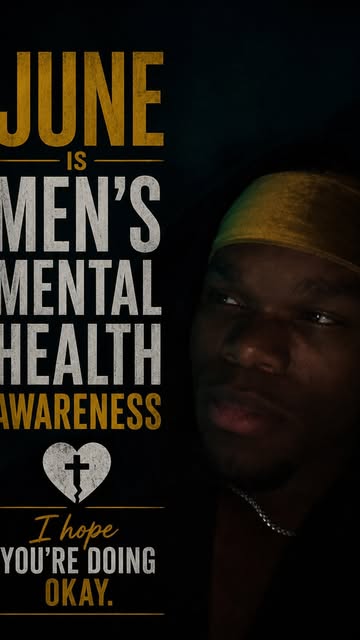 Instagram Reel by @peaceofdeace, published Jun 1, 2026. June is Men’s Mental Health Awareness ❤️‍?