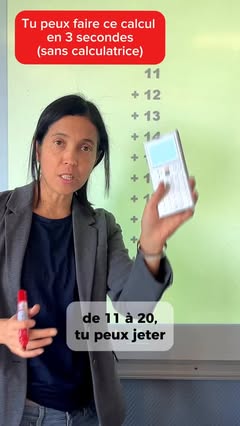 Instagram Reel by @bossetesmaths, published Apr 11, 2026. Pourquoi utiliser une calculatrice ? Magie du calcul mental ! Jetez cette calculatrice ! Je vous part…