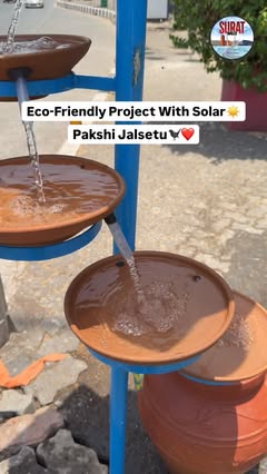 Instagram Reel by @surat.walee, published May 8, 2026. Surat Day By Day?❤️ Follow @surat.walee for more! The Pakshi Jalsetu is an eco-friendly project aimed at…