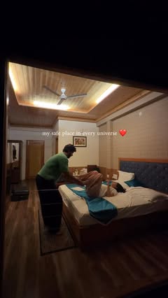 Instagram Reel by @mansiandrishab, published May 29, 2026. annoying each other forever ❤️ couple goals, healthy relationship, soft love, boyfriend girlfriend m…