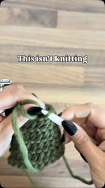 Instagram Reel by @keila.nalbinding, published Jun 4, 2026. This isn’t knitting! Although it is often mistaken for it. Nalbinding is a much older craft dating…