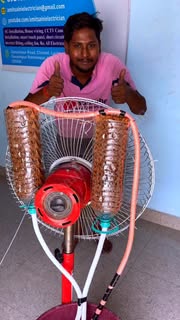Instagram Reel by @electricianamitsaini, published May 12, 2026. Garmi se pareshan ho? ? Try karo ye desi jugaad aur fan se pao AC jaisi thandi hawa ❄️? Full v…