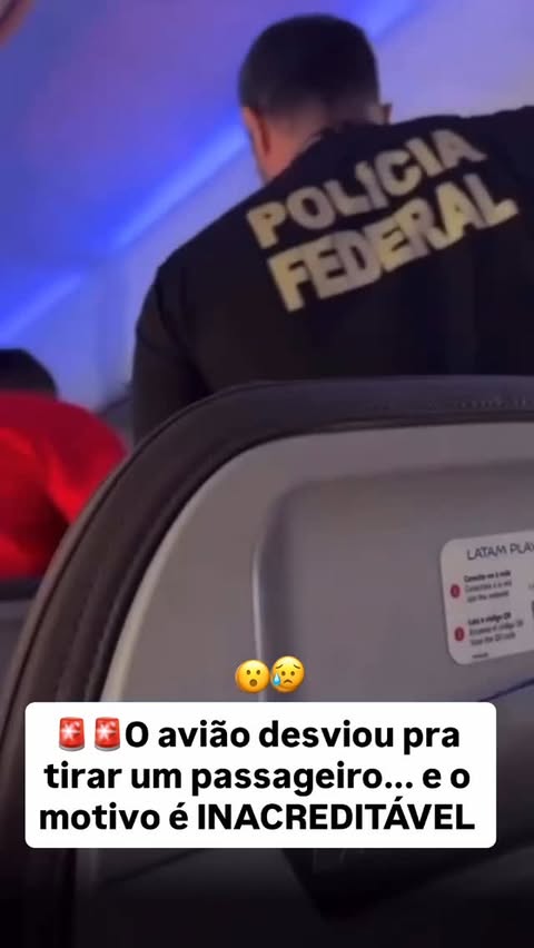 Instagram Reel by @soraiagomesadv, published May 24, 2026. ✈️ Um único passageiro foi suficiente para mudar a rota de um voo inteiro… Enquanto todos tentavam v…