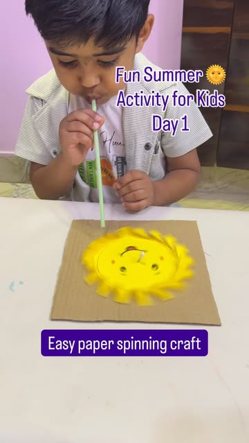 Instagram Reel by @dishakavish, published May 30, 2026. You can make paper spinning ?‍??craft easy at home with few simple things. Firstly #save the reel to ma…