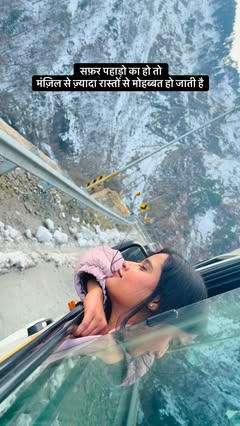 Instagram Reel by @wanderwithdikshaa, published May 8, 2026. Collecting moments on the way, not just ticking destinations off the list. ??❤️ #fyp #travelling #…