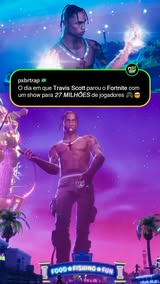 Instagram Reel by @pxbrtrap, published May 29, 2026. Em abril de 2020, o Fortnite viveu um dos momentos mais históricos da cultura pop com o evento “Astronomic…
